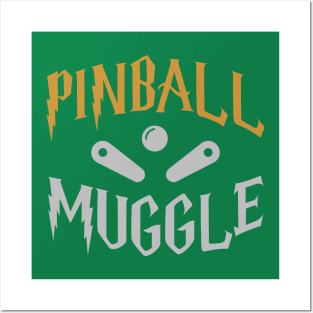 Pinball Muggle Posters and Art